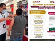 Despliegan módulos y macrocentros de vacunación en Quintana Roo por incremento en casos de sarampión
