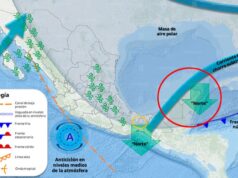 Por Frente frío 33 habrá más «heladez» en Quintana Roo a partir del jueves