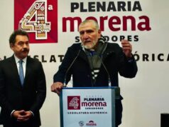 Deja Adán Augusto López coordinación de Morena en el Senado