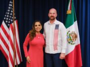 Mara Lezama refrenda alianza estratégica con Estados Unidos en el inicio de las celebraciones de los 250 años de la Independencia de la Unión Americana