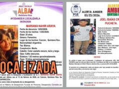 Localizan a joven argentina en Cancún; continúa búsqueda de menor en Chetumal