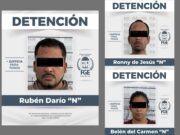 Detiene FGE a tres presuntos implicados en robo por 2.5 mdp al hospital Galenia