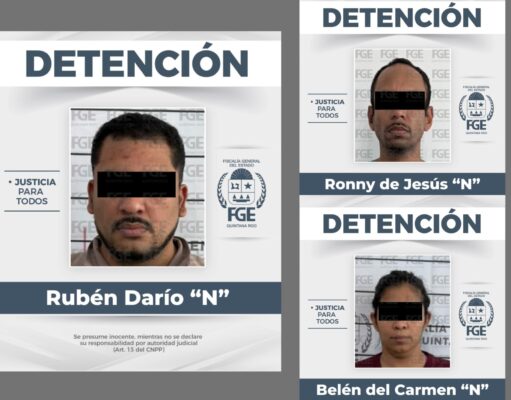 Detiene FGE a tres presuntos implicados en robo por 2.5 mdp al hospital Galenia