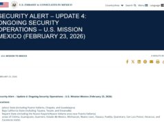 Actualiza Embajada de EU aviso y excluye a Quintana Roo de la lista de riesgo