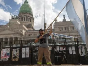 Argentina va a una huelga general en protesta contra la reforma laboral de Milei