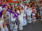 Ángeles Azules en el 56 aniversario de la fundación de Cancún: Ana Paty Peralta
