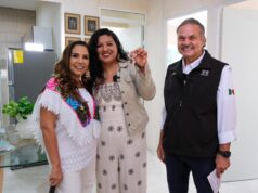 Mara Lezama informa a la Presidenta Claudia Sheinbaum, avance histórico en vivienda para Quintana Roo
