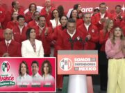 Oficializa PRI a Filiberto Martínez, Cora Amalia y Leslie Hendricks como sus virtuales candidatos para 2027