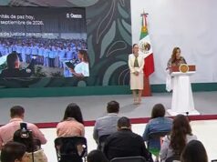 Destacan reducción del 79% en homicidios diarios en Quintana Roo, durante mañanera