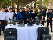 «Fortalecemos la seguridad de Puerto Morelos con drones y la certificación de 29 policías»: Blanca Merari