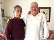 Se reúnen Rafael Marín Mollinedo y el exgobernador, Mario Villanueva