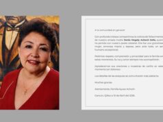 Fallece Magali Achach a 27 años de haber asumido la presidencia municipal de BJ