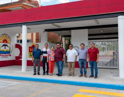 Chacón supervisa instalación de subestación eléctrica y 40 nuevos aires acondicionados en secundaria Luis Álvarez Barret