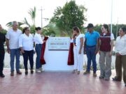 Inauguran Ana Paty Peralta y Mara Lezama nueva entrada a Cancún