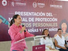 Prioriza Ana Paty Peralta cuidado de infancias con Manual de Protección de Datos Personales