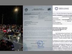 Exigen frenar rodadas ante peligro para habitantes y peatones en Benito Juárez