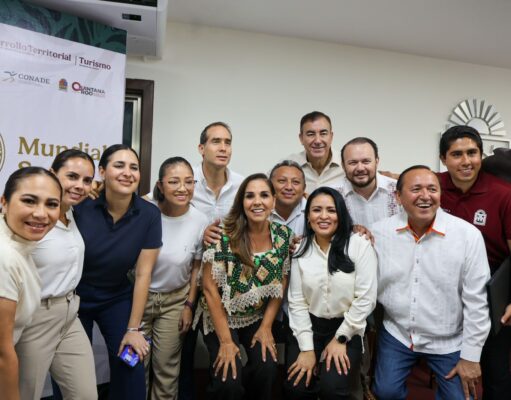 Se suma Puerto Morelos al Proyecto Mundial Social 2026, para impulsar el deporte comunitario