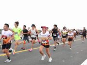 Miles de cancunenses celebran apertura del Puente Vehicular Nichupté con carrera conmemorativa