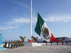 Gobierno Municipal conmemora el CLXIV aniversario de la Batalla de Puebla con izamiento de bandera