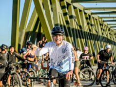 Celebran con rodada el primer aniversario del Deportivo Portilla Bikers