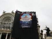 Desde Bellas Artes, protesta Greenpeace contra proyecto ‘Perfect Day’ en Mahahual