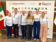 Estefanía Mercado atestigua firma de convenio entre INAFED y gobierno de Quintana Roo