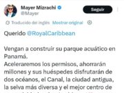 Alcalde de Panamá ofrece llevar ‘Perfect Day’ a su país