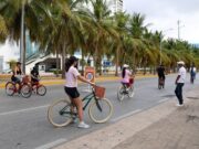 La ciudad vive un domingo familiar en el Paseo Cancunense: Ana Paty Peralta
