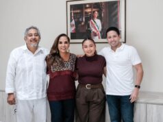 Lanzan mensaje de unidad Morena-PVEM-PT con Mara Lezama