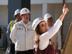 Constata Mara Lezama avance del 42% en la construcción del nuevo Hospital General del ISSSTE en Chetumal