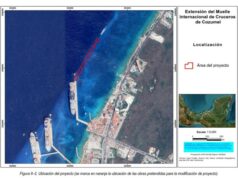 Determina Semarnat improcedente expansión de muelle de cruceros en Cozumel
