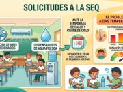 Pide Marea Verde garantizar agua y climatización en aulas ante ola de calor