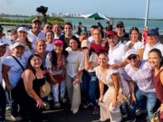 Atestigua Blanca Merari inauguración del Puente Vehicular Nichupté