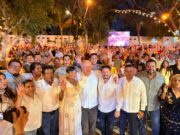 Reconoce Rafa Marín vocación del magisterio durante encuentro con docentes en Playa del Carmen