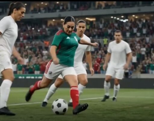 Aprovecha Elda Xix el Mundial para colocarse en la cancha política rumbo al 2027