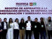 Acude Eugenio «Gino» Segura al registro de Morena