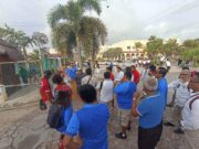 Trabajadores bloquean acceso a Puerto Costa Maya, por falta de reparto de utilidades