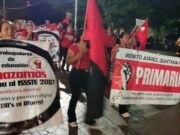Magisterio de Quintana protesta en Cancún: exigen abrogación de la Ley del ISSSTE