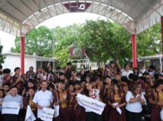 Después de 32 años de espera, estudiantes de la Técnica 19 ya tienen domo en Cancún