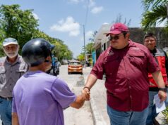 Chacón encabeza jornada “Juntos Limpiamos Cozumel” en la colonia Miraflores