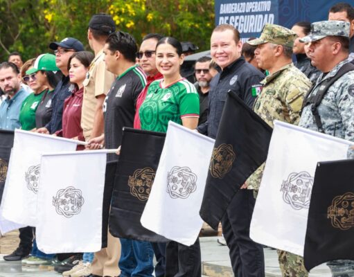 Estefanía Mercado pone en marcha el Operativo de Seguridad Verano Mundialista 2026 en Playa del Carmen