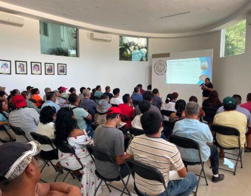 Impulsa Gobierno de Estefanía Mercado capacitación para fortalecer proyectos productivos en Playa del Carmen