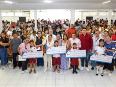 Cumple Ayuntamiento de Benito Juárez con segundo pago de becas «Educación para Transformar»