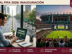 Suspende gobierno clases y flexibiliza trabajo por inauguración del Mundial en la CDMX