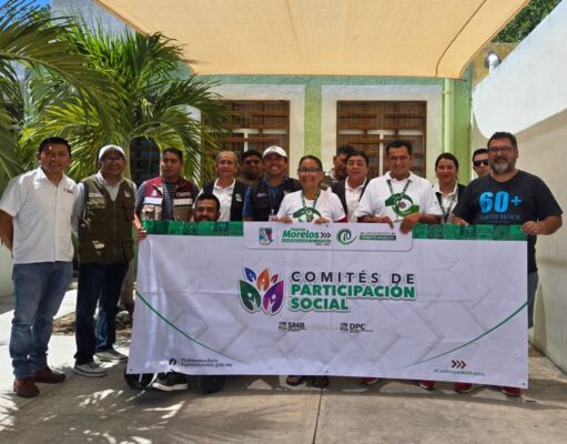 Conforman 4 comités de Participación Social para supervisar obras del Faismun en Puerto Morelos
