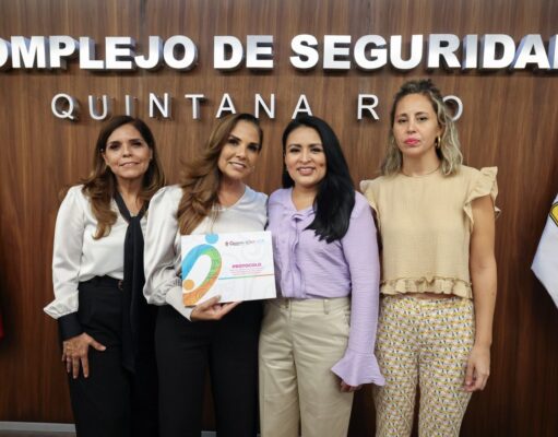 Refrenda Blanca Merari compromiso de Puerto Morelos con la seguridad y la protección de la niñez rumbo al Mundial 2026