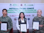 Instala Blanca Merari Comité Operativo Especializado en Fenómenos Hidrometeorológicos 2026 en Puerto Morelos