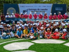 Inaugura Mara Lezama las 46 canchas y multicanchas del Mundial Social 2026 en los 11 municipios de Quintana Roo