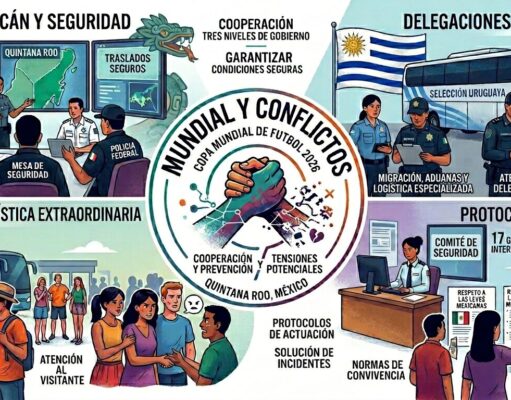 Preparan blindaje institucional para evitar conflictos entre mexicanos y extranjeros durante el Mundial