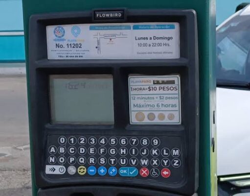 Frena Ayuntamiento propuesta de Playaparq para aumentar tarifas de parquímetros